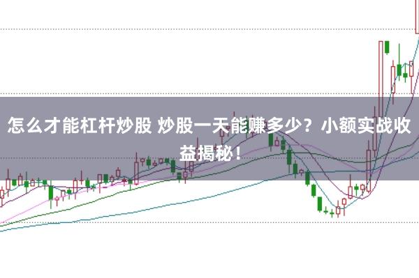 怎么才能杠杆炒股 炒股一天能赚多少？小额实战收益揭秘！