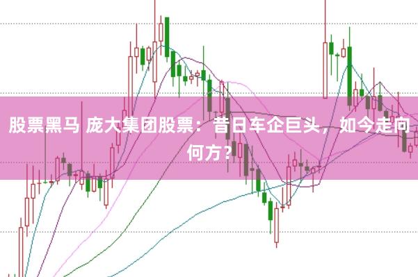 股票黑马 庞大集团股票：昔日车企巨头，如今走向何方？